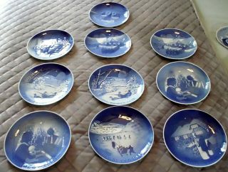 Copenhagen Porcelain - Country Christmas - Jule After - Limited Edition Plates