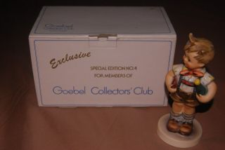 Goebel Collectors Club No.  4 Hum 399 Valentine Joy.  Exclusive Special Edition