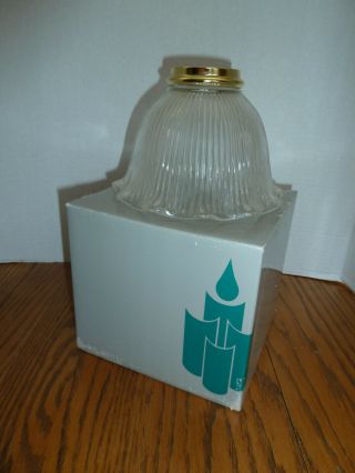 Partylite Gas Lamp Shade Euc
