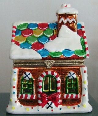 Mr Christmas Animated Musical Gingerbread House Box We Wish You A Merry Xmas