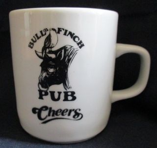 Bull Finch Pub Cheers Tv Show White Coffee Tea Mug Boston