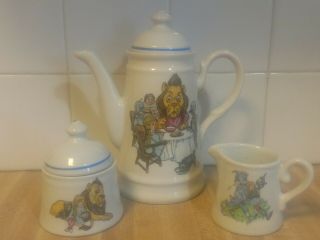 Wizard of Oz Tea Set Reutter Porcelain 1991 2