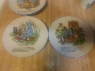 Wizard of Oz Tea Set Reutter Porcelain 1991 8
