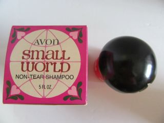 Vintage Avon Small World Asian Girl Doll Cream Lotion Bottle Empty 5