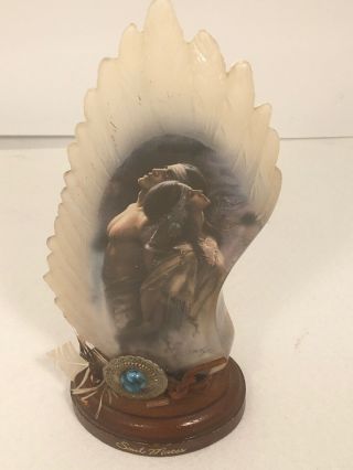 " Soul Mates " Figurine 1st Issue In " Souls Of The Spirit " By Lee Bogle