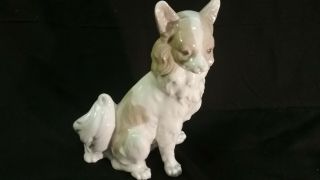 Nao Lladro Porcelain Chihuahua Dog Figurine - 8 Inches