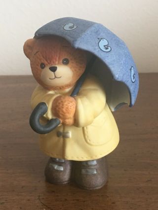 Lucy Rigg Lucy And Me Bear “april Showers Umbrella”