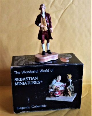 Sebastian Miniatures “alexander Hamilton”,  Pre - Owned