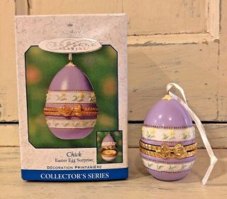 Hallmark Keepsake Ornament Chick Easter Egg Surprise Collector 