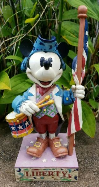 Disney Showcase Mickey Mouse Figurine The Ultimate Patriot