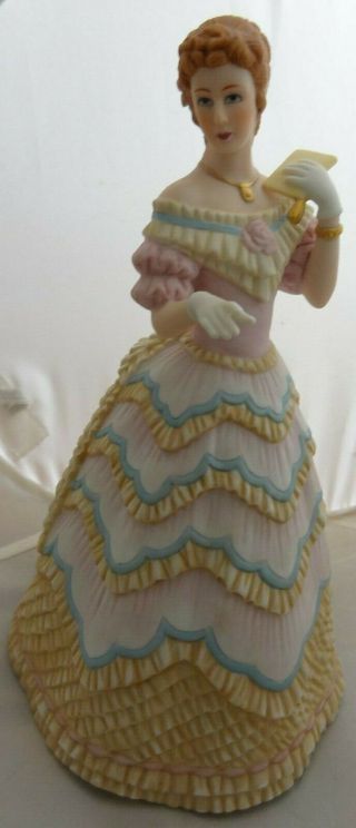 Lenox " The Belle Of The Ball " Figurine - Fine Porcelain - 8.  5 " Tall
