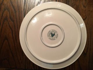 Longaberger Woven Traditions Heritage Green Large Cake Pizza Meat Platter Plate 2