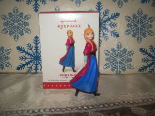 Hallmark Disney Frozen Princess Anna 2015 Christmas Keepsake Ornaments