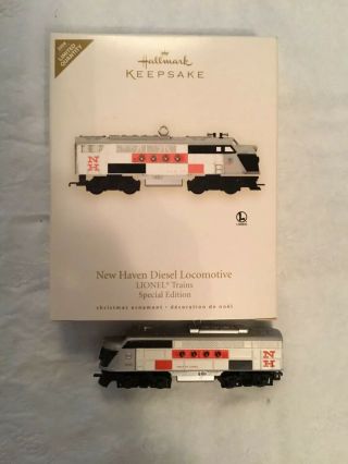2008 Hallmark Lionel Haven Diesel Locomotive Ornament; Special Edition