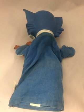 Vintage 1960 ' s Mattel Toymakers Tom & Jerry Talking Hand Puppet 3