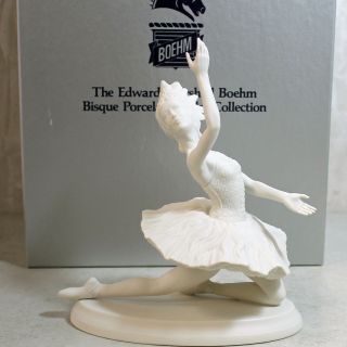 Edward Marshall Boehm Bisque Porcelain Ballet Dancer Firebird W