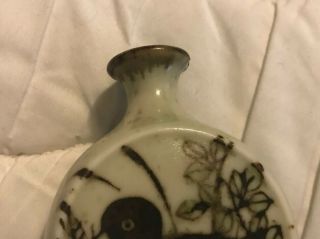 Vintage Mini Hand Painted Ceramic Bud Vase Mid Century Modern Duck Vase 4