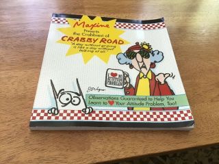 Signed,  " Maxine Presents The Crabbiest Of Crabby Road ",  By John Wagner,