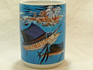 Sail Fish.  Marine Life Coffee Mug Guy Harvey 2004