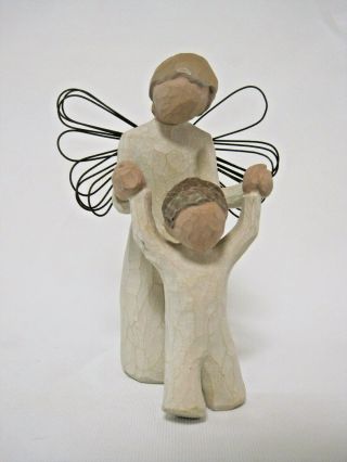 Willow Tree Guardian Angel With Child Figurine - 4 3/4 " Tall