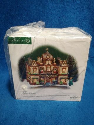 Department 56 Dickens Village Series The Sloan Hotel Set Of 2.