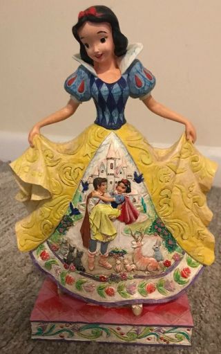 Walt Disney Showcase 4007992 Traditions Jim Shore Snow White Fairy Tale Endings