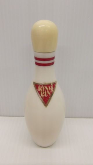 Avon King Pin Wild Country Bowling Pin Aftershave Decanter