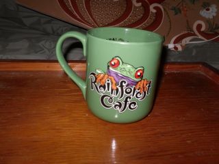 Rainforest Cafe Cha Cha Tree Frog Large Coffee Tea Mug,  1999 L@@k