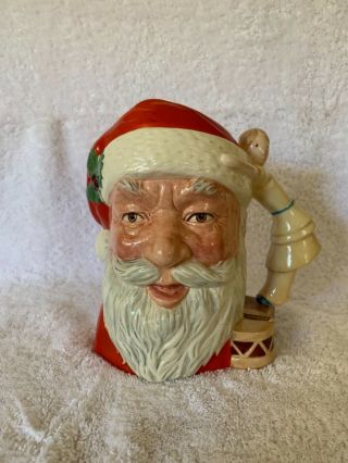 1981 Royal Dalton Santa Claus Toby Jug Mug