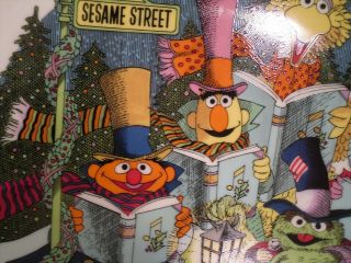Sesame Street Muppets Collector Plate 1981 Christmas Carolers - Gorham Japan 2