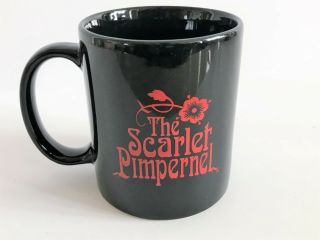 The Scarlet Pimpernel The Musical Black & Red Coffee Mug