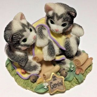 Enesco Calico Kittens Collectibles - 1999 Gemini - Figurine