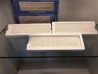 3 Parthenon Frieze cast plaster British museum wall hanging plaque greek decor 6