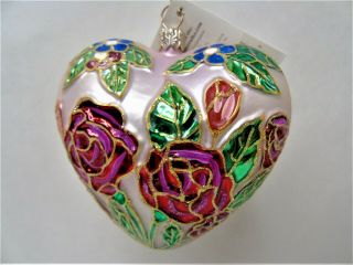Christopher Radko Sweet Hearts Heart Ornament R914