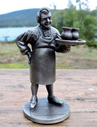 Franklin 1975 Pewter Figurine People Of Colonial America " The Innkeeper "