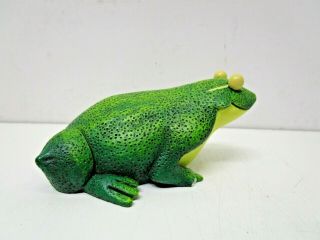 Enesco Home Grown Lime Frog Figurine