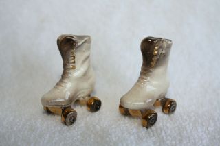 Arcadia Miniature Roller Skates Mini Salt And Pepper Set