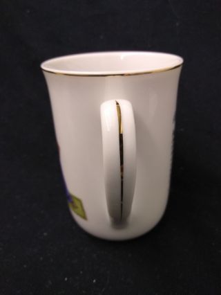 1982 Ceramic Norman Rockwell Museum Bedtime Vintage Mug 3