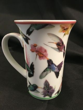 Paul Cardew Coffee Mug Hummingbird Large 5” Spring Mother’s Day Gift Euc