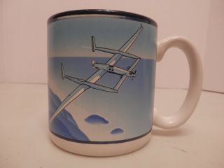 Vintage 1988 Smithsonian Institution Voyager Nasa Coffee Cup/mug - Euc