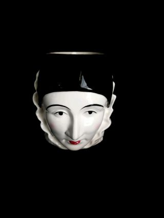 Sigma Taste Setter Pierrot Clown Mug Harlequin Mime Vintage 2