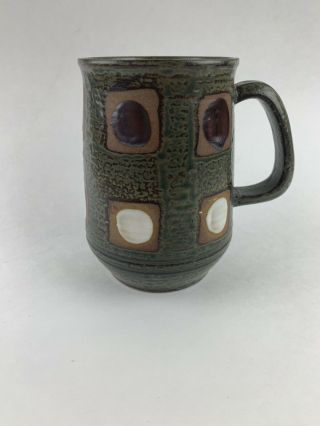 Large Stoneware Coffee Cup Mug Made In Japan