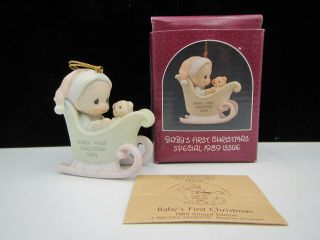 1989 Precious Moments Ornament " Baby 