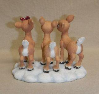 Enesco Rudolph And The Island of Misfit Toys Clarice & Does Figurine 875317 4