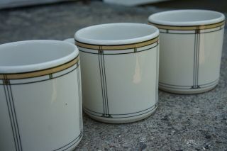 Frank Lloyd Wright Coffee Mugs Set of 4 Martin House Complex 3