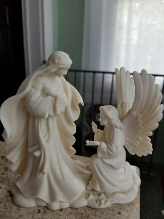 Millenium " The Annunciation ",  1995 Roman,  Inc.  With Blessed Mother And Angel