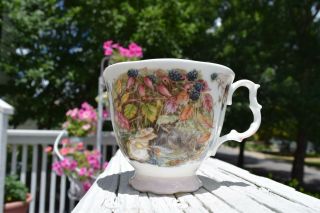 Royal Doulton Brambly Hedge Autumn Beaker Tea Cup Mug Jill Barklem 1983