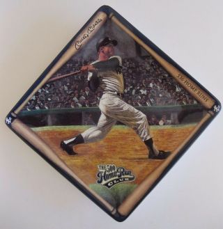 " Mickey Mantle " The 500 Home Run Club Plate By The Bradford Exchange 1996
