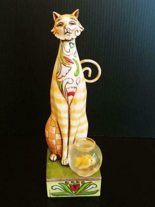 Jim Shore Heartwood Creek Jilly Cat Figurine