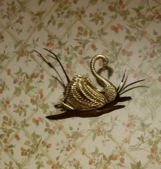 Set Of 2 Vintage Duck Wall Plaques